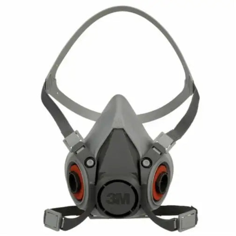 3M 6200 Reusable Half Mask Respirator, Medium
