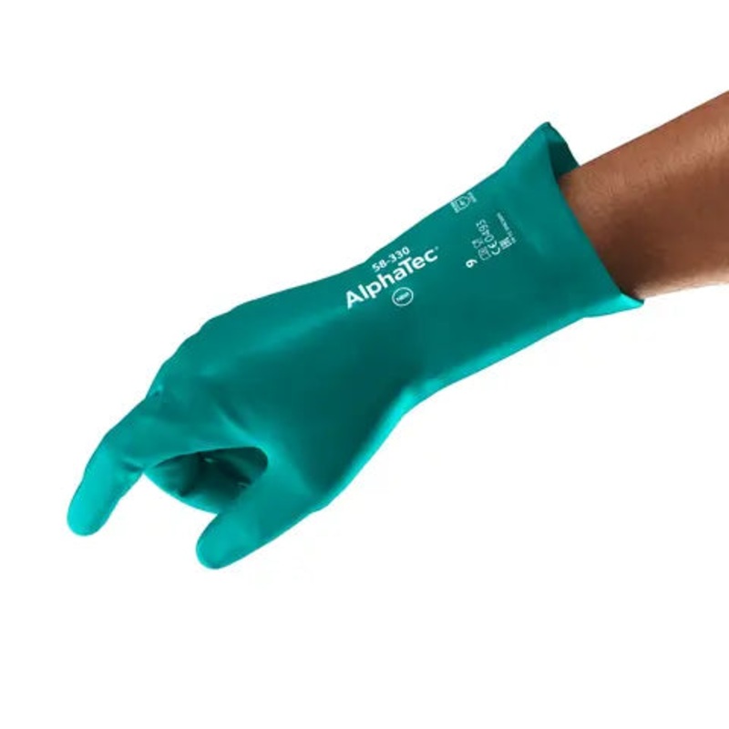 Ansell AlphaTec 58-330 Medium Duty Chemical Resistant Gloves
