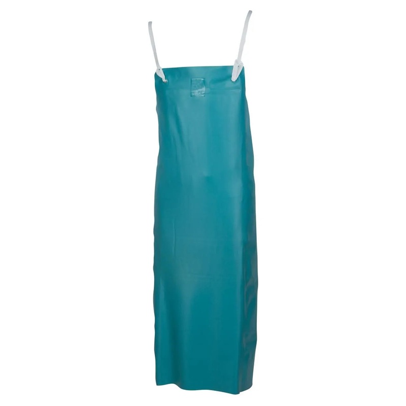 Chemical and liquid resistant PVC apron