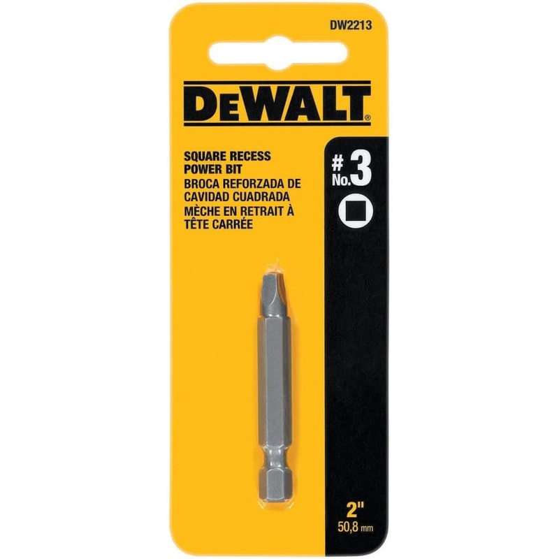 DeWalt 2-inch No 3 Square Bits