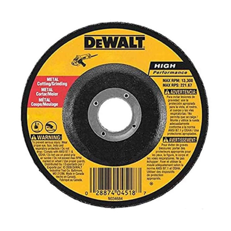 DEWALT DX7981-AE Metal Grinding Discs