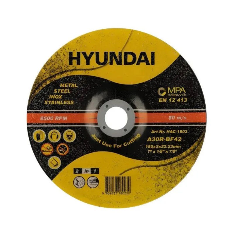 Hyundai Low Tooth Cutting Disc 10pcs A30S-BF42 | HAC-1803