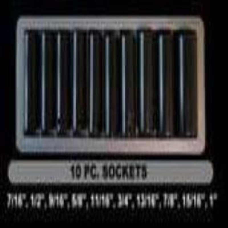 10PC 1/2" DEEP SOCKET SET SAE (LTD QTY) ACP-500S