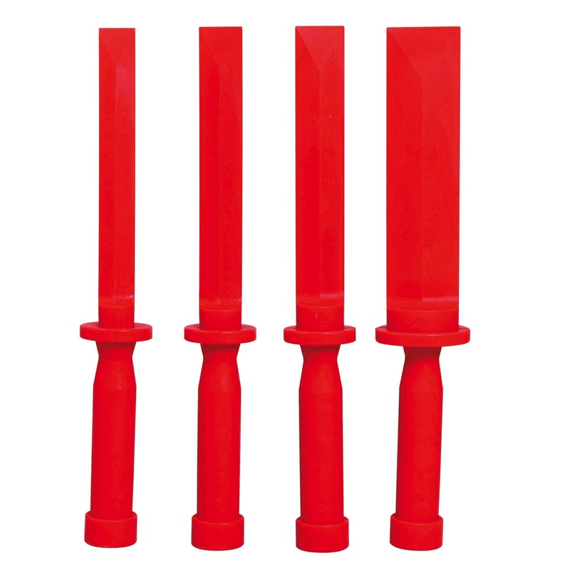 4 PC NON MARRING CHISEL SET