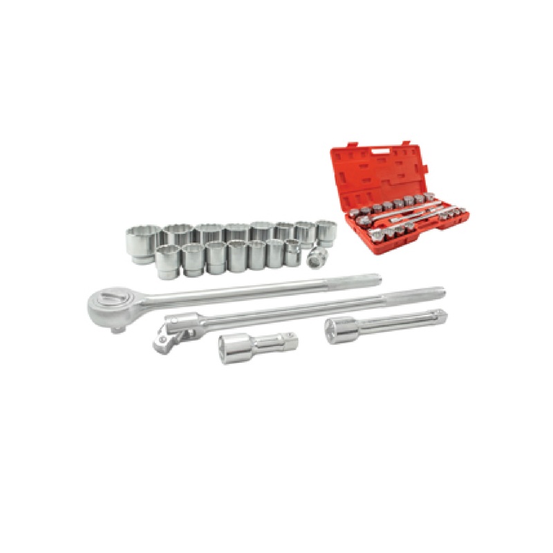 Tekz 18188 16-Piece SAE 3/4" Drive Socket Set