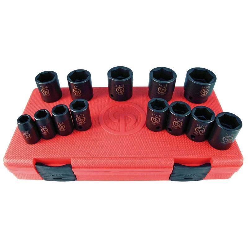 1/2DR  13 Piece SAE SKT SET -LTD QTY CP-SS4013