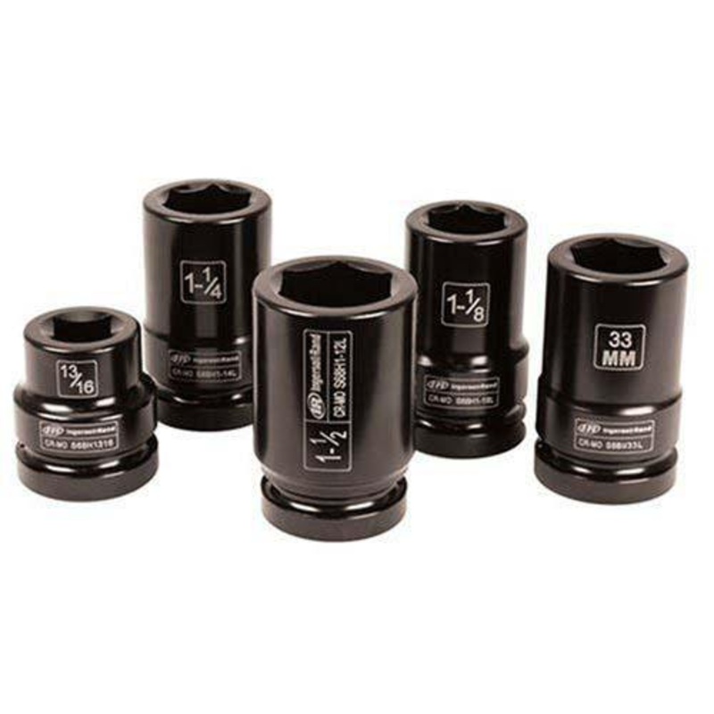 1-Inch Drive 5-Piece Truck Service Socket Set. IR-SK8C5T