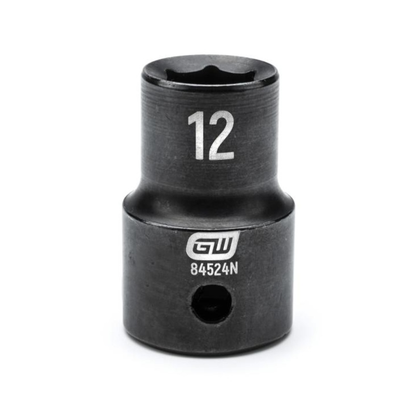 12MM IMPACT SOCKET 1/2" DR GW-84524N