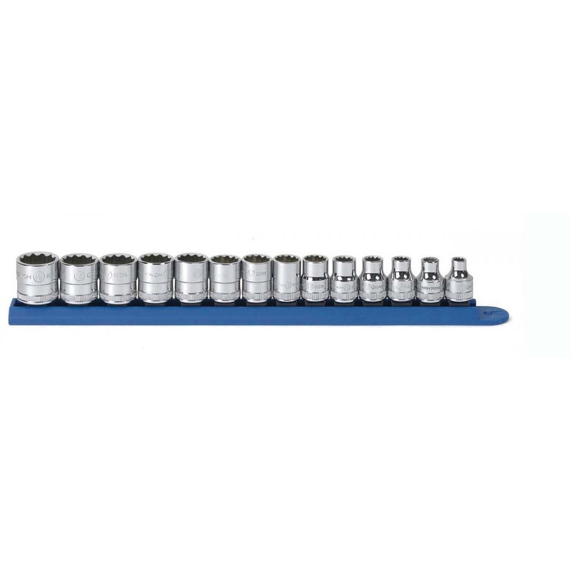 14 Piece 3/8" Drive 12 Point Standard Metrick Socket Set GW-80560