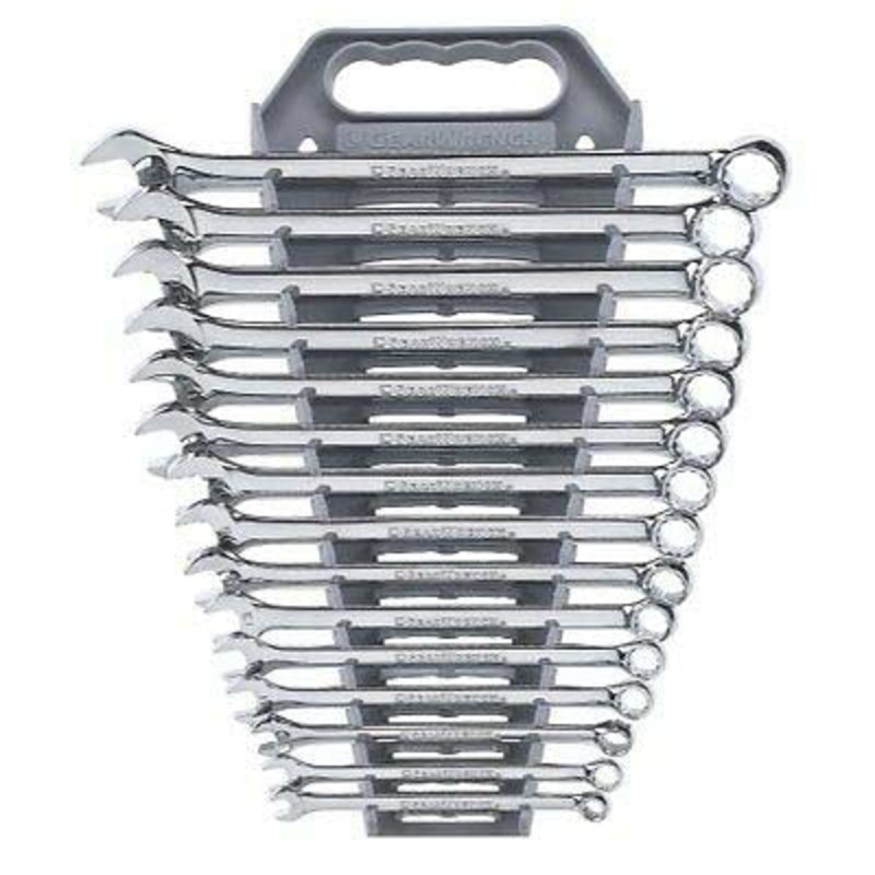 15PC.METRIC COMB.WR.SET ON RACK-LTD.QTY GW-92340