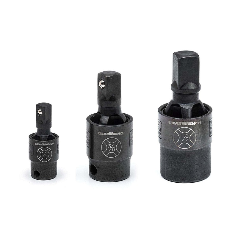 3 PIECE PINLESS STYLE IMPACT U-JOINT SET