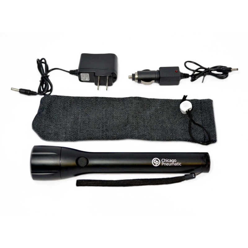 RECHARGEABLE LED FLASHLIGHT