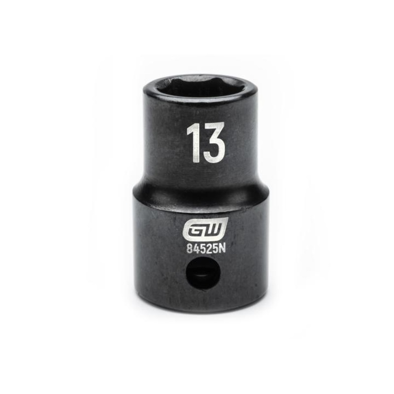 1/2"DRIVE 13MM STANDARD IMPACT SOCKET GW-84525N