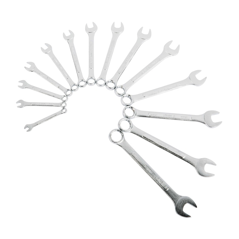 14 Piece METRIC COMBO WRENCH SET (L.Q.) SX-MCS14
