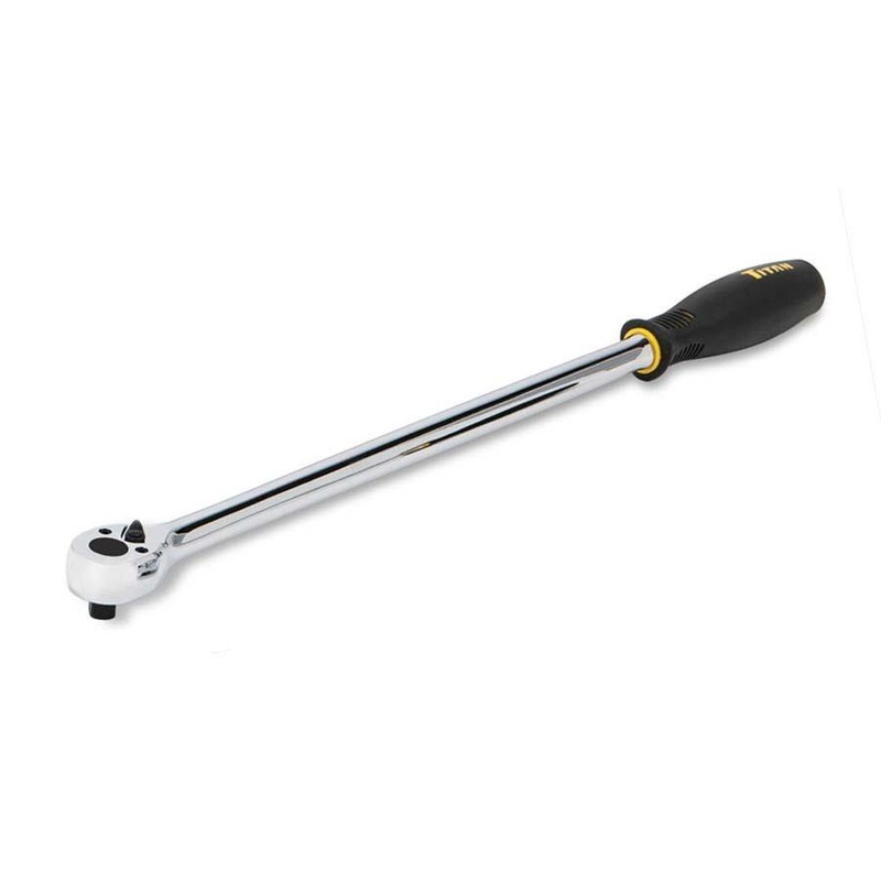 3/8"DR 18" EXTRA LONG FLEX HEAD RATCHET 73 TOOTH