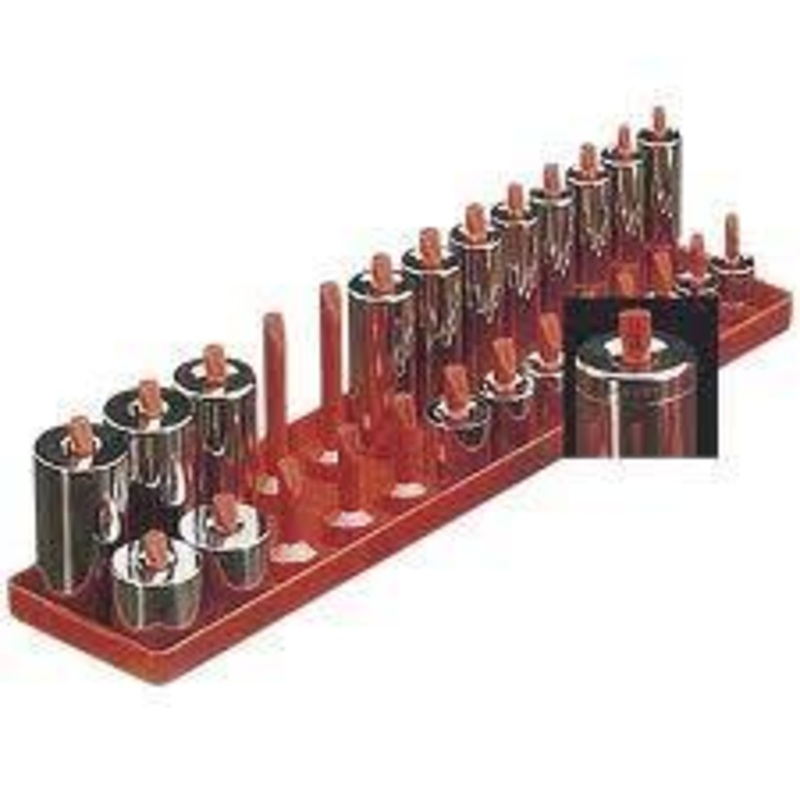 1/2 DR SOCKET TRAY (METRIC) HAG-1202