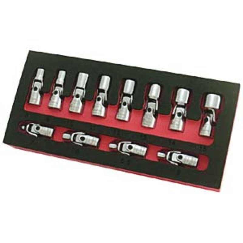 12 PC METRIC FLEX 6 PT SOCKET SET AST-7412