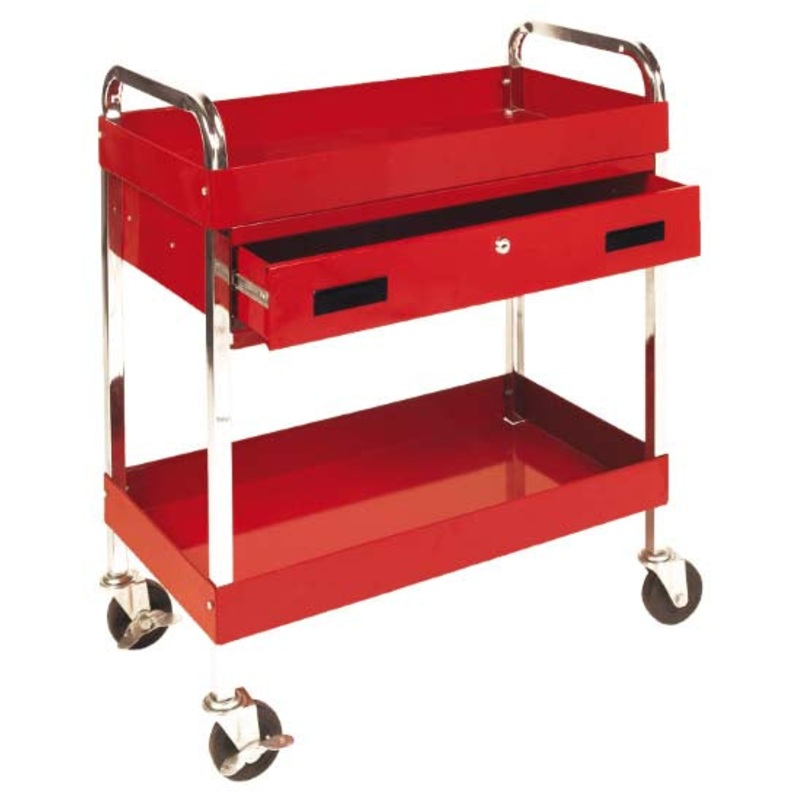 2 SHELF SHOP CART (F.O.B.) PER-W54004