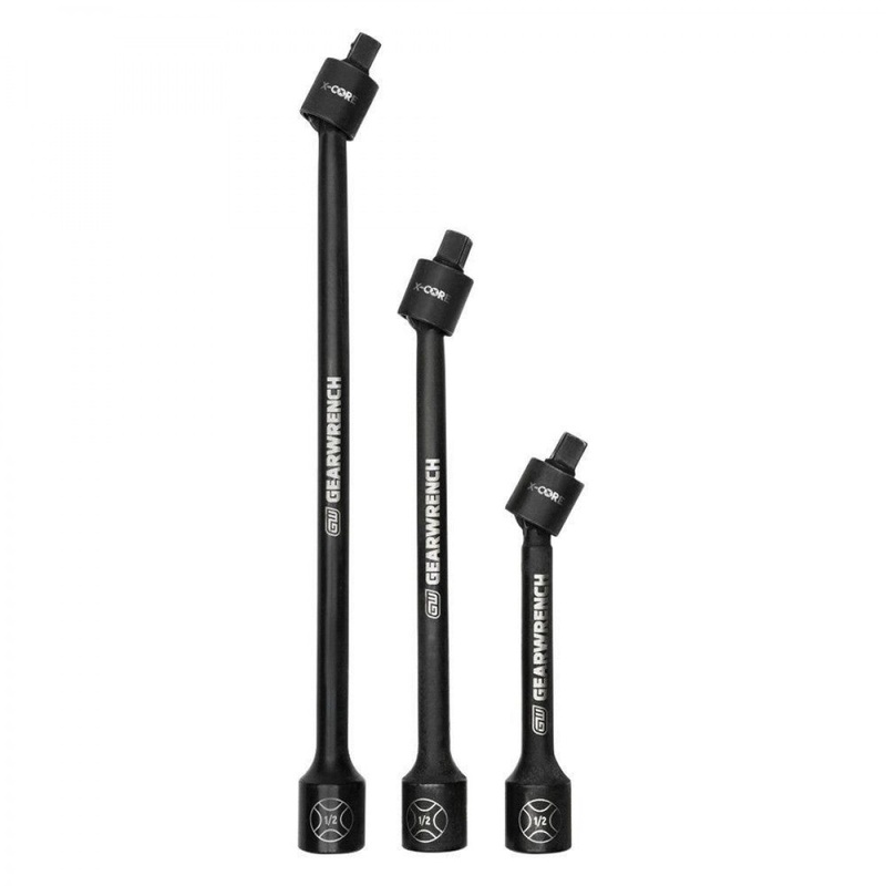 3 PIECE 1/2 U-JOINT IMPACT EXTENSION SET GW-84721