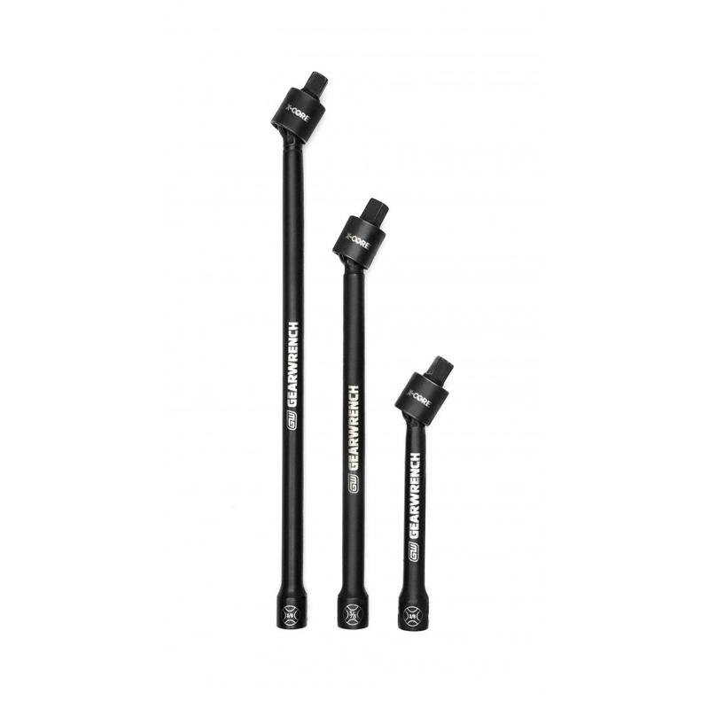 3 PIECE 3/8 U-JOINT IMPACT EXTENSION SET