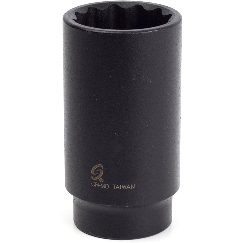 1 1/8"  12 PT DEEP IMPACT SOCKET  1/2" DRIVE SX-267013