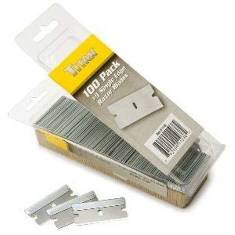 100PC SINGLE EDGE RAZOR BLADES TTN-11036