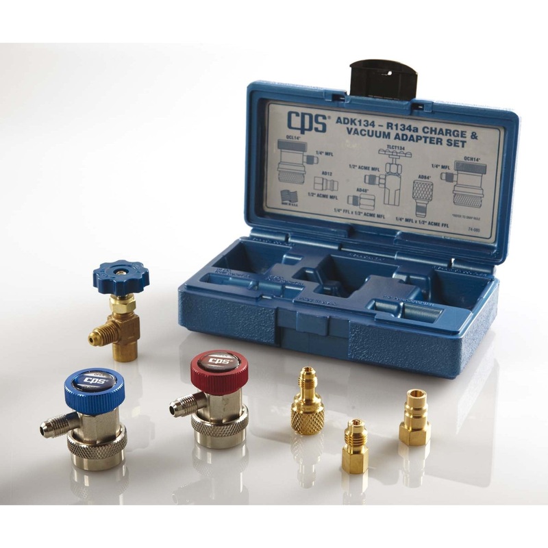 R12 TO R134 CHARGE/VACUUM ADAPT KIT