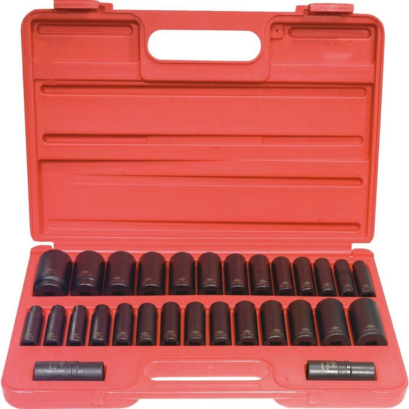 1/2" DR IMPACT SOCKET SET