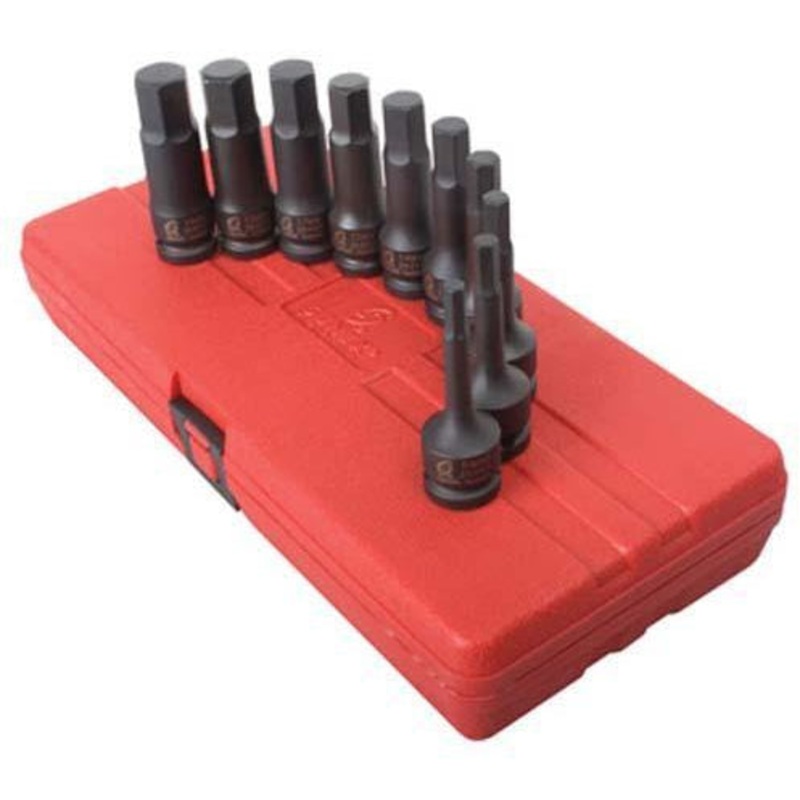 1/2DR METRIC IMPACT HEX DRIVER SET SX-2639