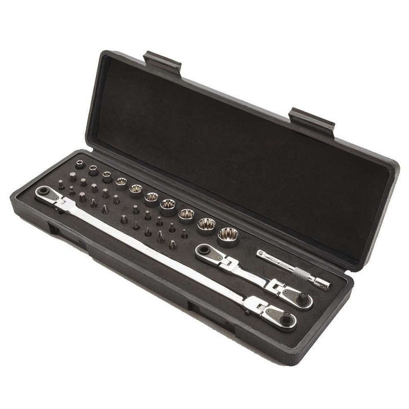 1/4" DR SOCKET & BIT COMBO SET EZ-412SS