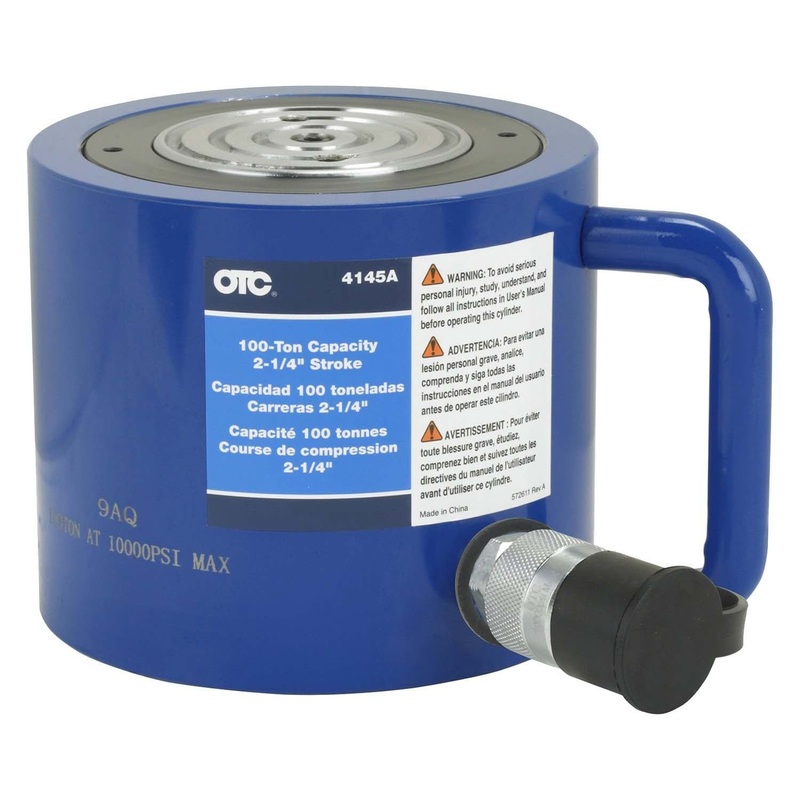 100 TON SHORT RAM W/SP'RG RETURN OTC-4145A
