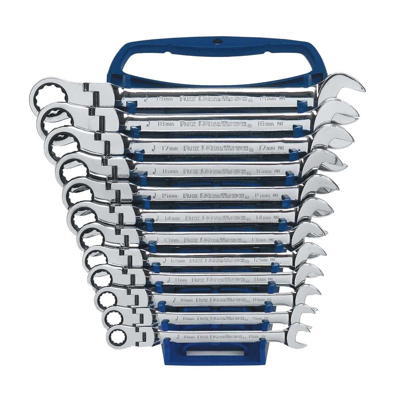 12 PC METRIC FLEX RATCHET WR SET GW-9901D