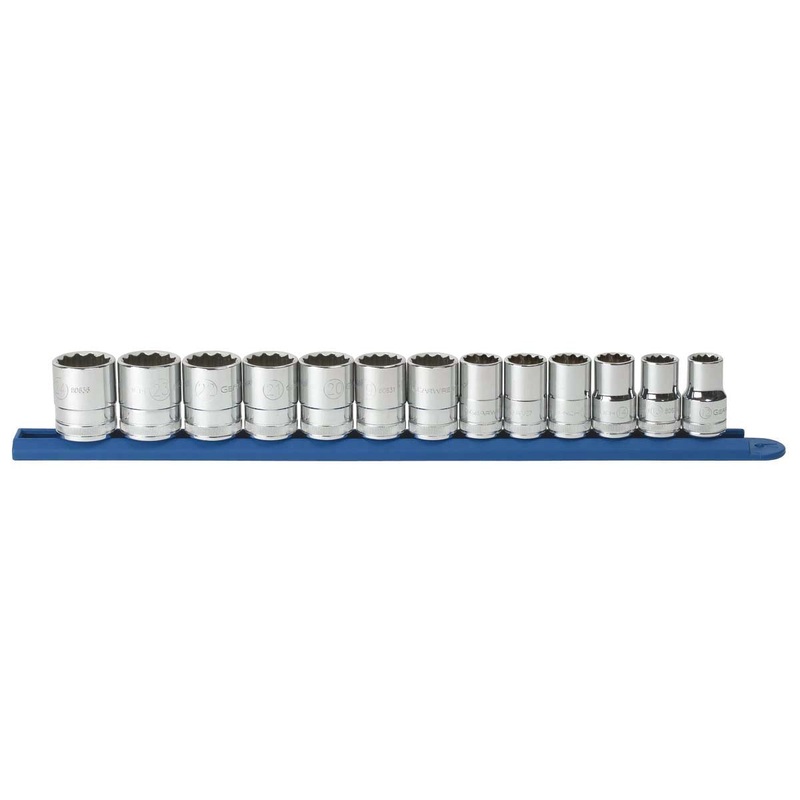 12 PT 1/2" DR METRIC SOCKET SET GW-80710