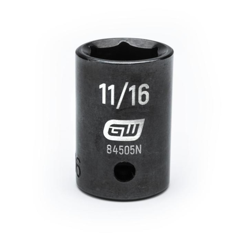 1/2"DRIVE 11/16" STANDARD IMPACT SOCKET GW-84505N