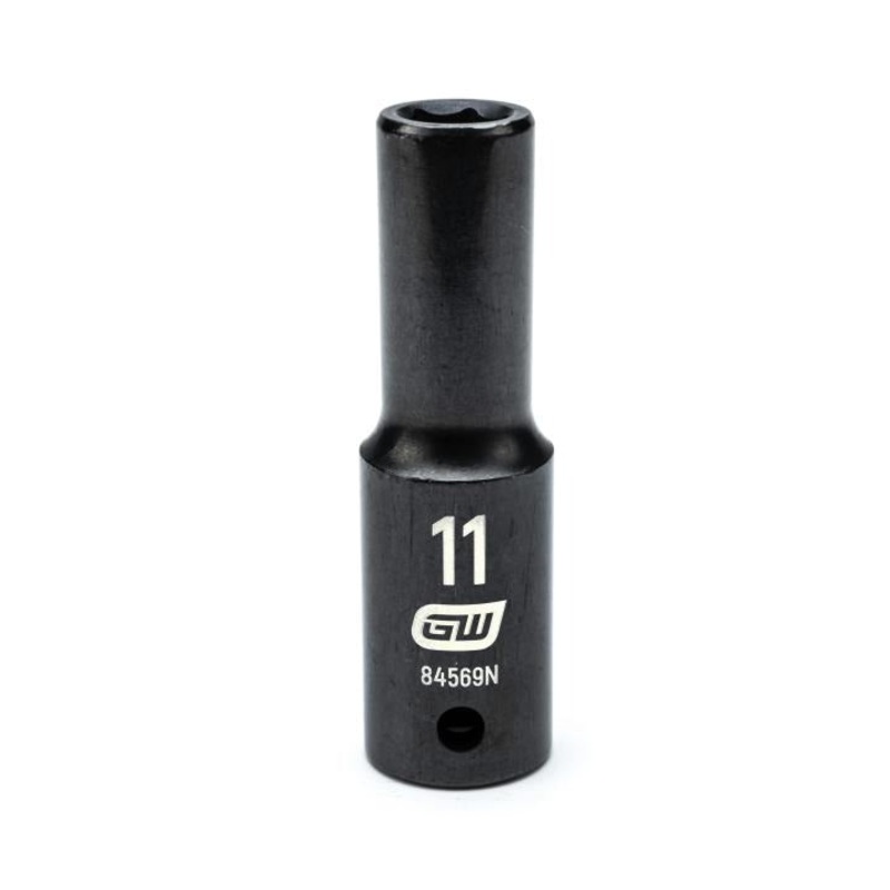 1/2"DRIVE 11MM DEEP IMPACT SOCKET GW-84569N