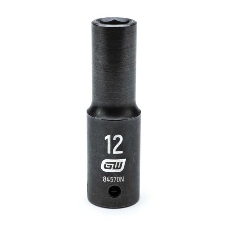 1/2"DRIVE 12MM DEEP IMPACT SOCKET GW-84570N