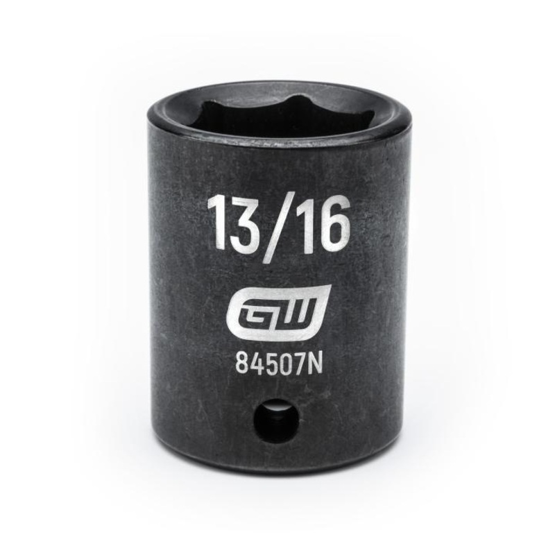 1/2"DRIVE 13/16" STANDARD IMPACT SOCKET GW-84507N