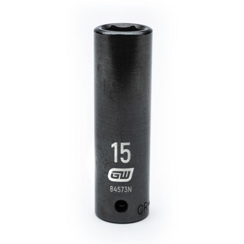 1/2"DRIVE 15MM DEEP IMPACT SOCKET GW-84573N