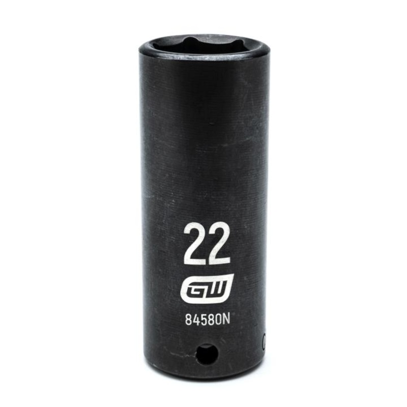 1/2"DRIVE 22MM DEEP IMPACT SOCKET GW-84580N