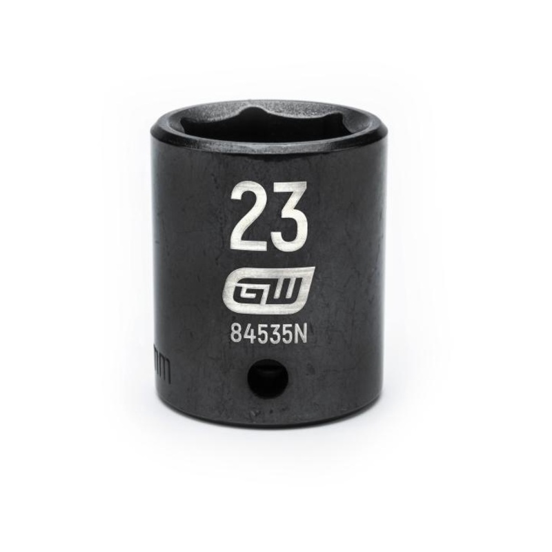 1/2"DRIVE 23MM STANDARD IMPACT SOCKET GW-84535N