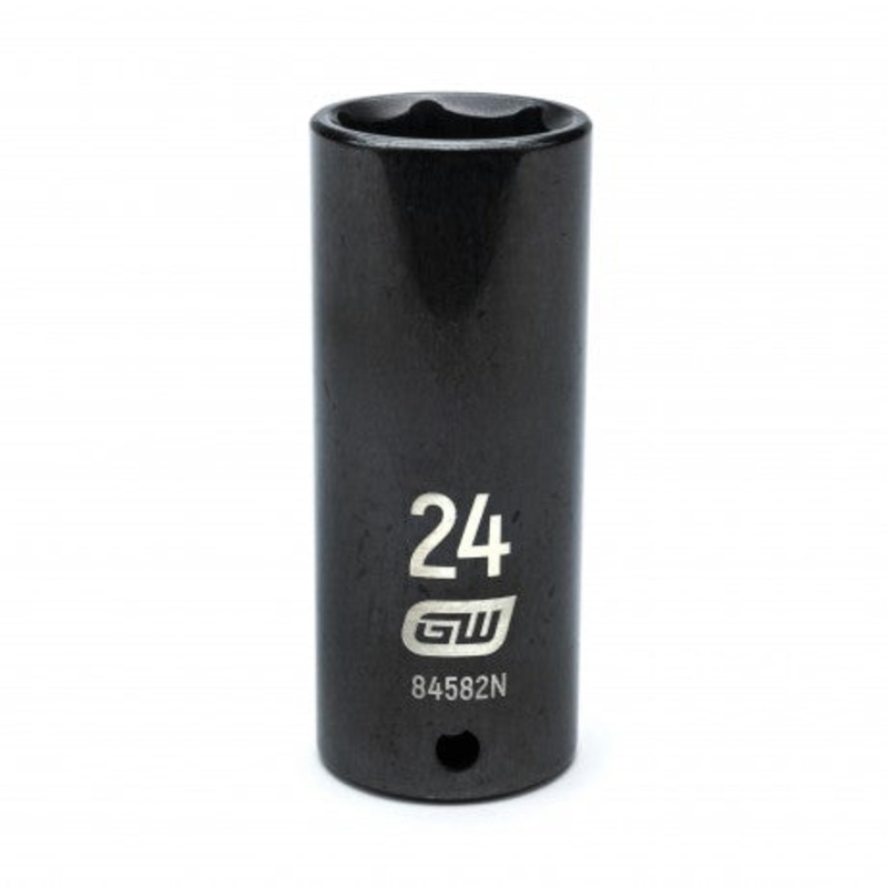1/2"DRIVE 24MM DEEP IMPACT SOCKET GW-84582N