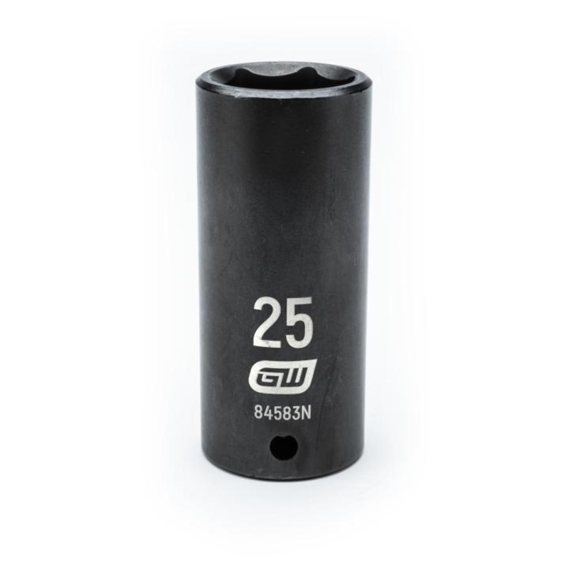 1/2"DRIVE 25MM DEEP IMPACT SOCKET GW-84583N