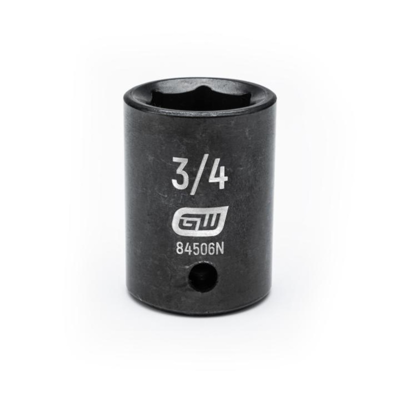1/2"DRIVE 3/4" STANDARD IMPACT SOCKET GW-84506N