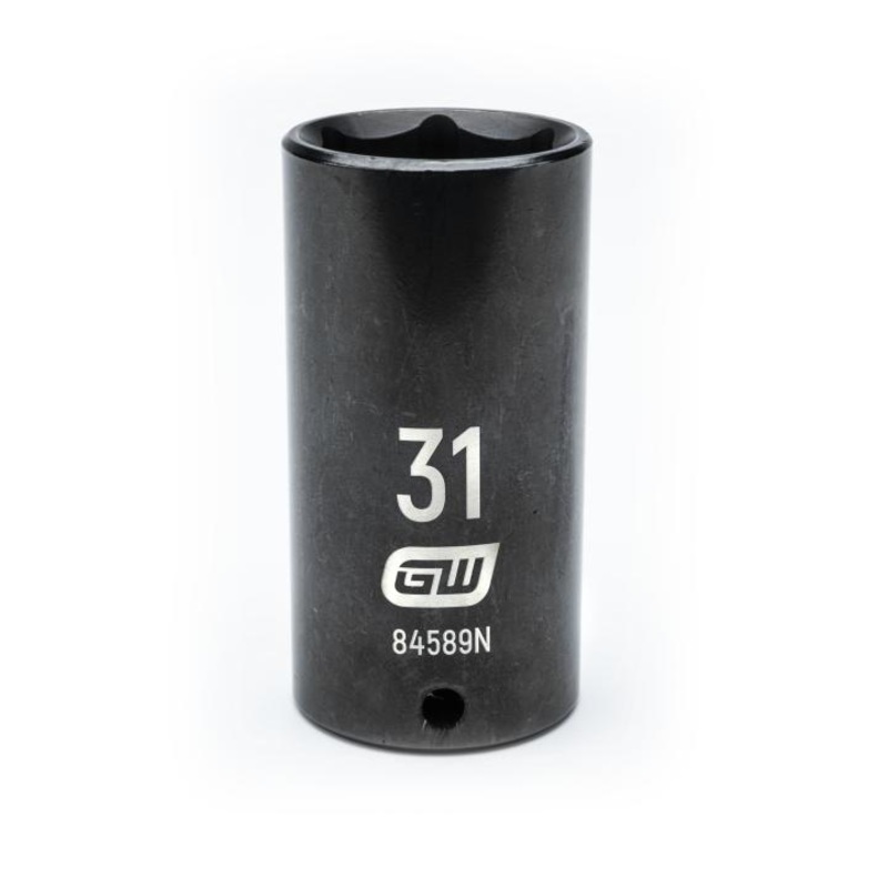 1/2"DRIVE 31MM DEEP IMPACT SOCKET GW-84589N