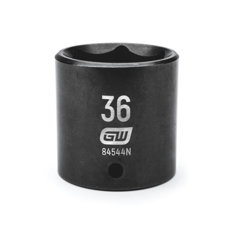 1/2"DRIVE 36MM STANDARD IMPACT SOCKET GW-84544N