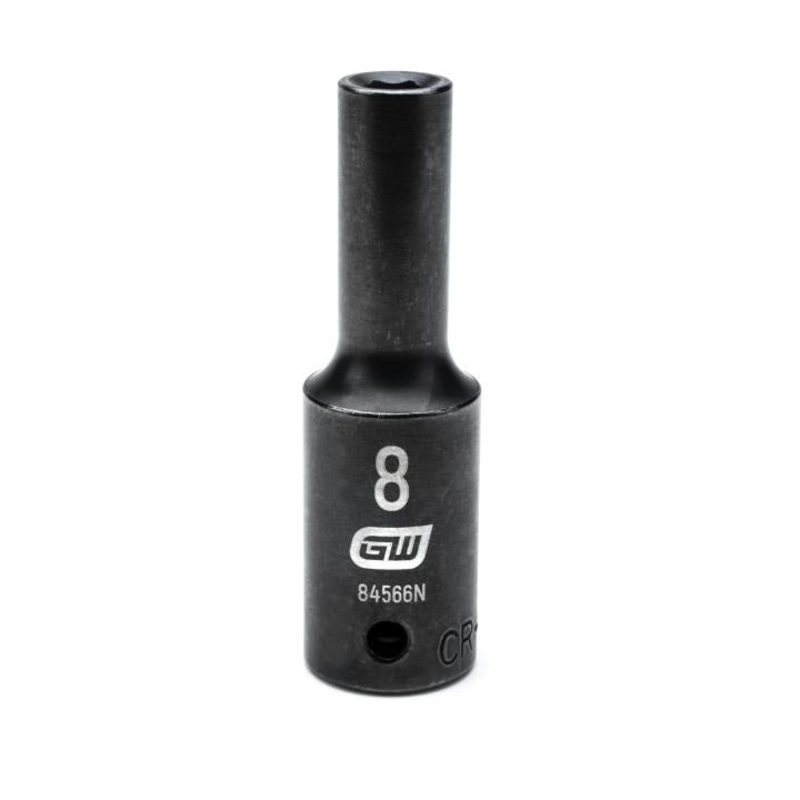 1/2"DRIVE 8MM DEEP IMPACT SOCKET GW-84566N