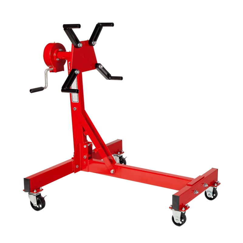 1/2 TON GEARED FOLDABLE ENGINE STAND (Freight Extra) SX-8300GB