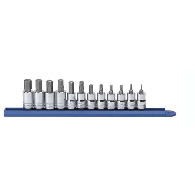 12PC. METRIC HEX BIT SET 3/8" DR GW-80580