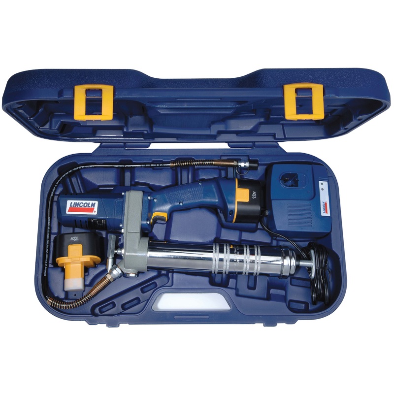 12V POWER LUBER W/ 2 BATT &CASE LIN-1244