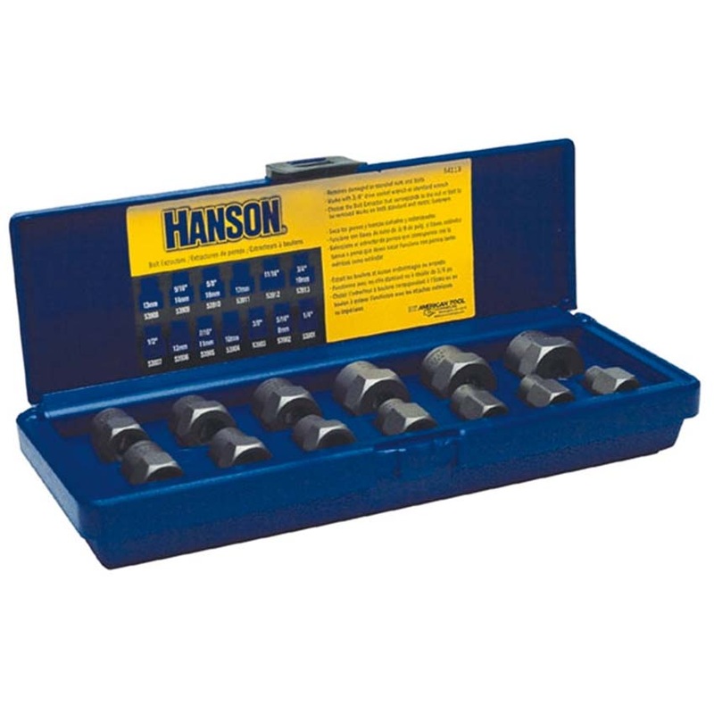 13 PC 3/8 DR SAE BOLT EXTRACT HAN-54113